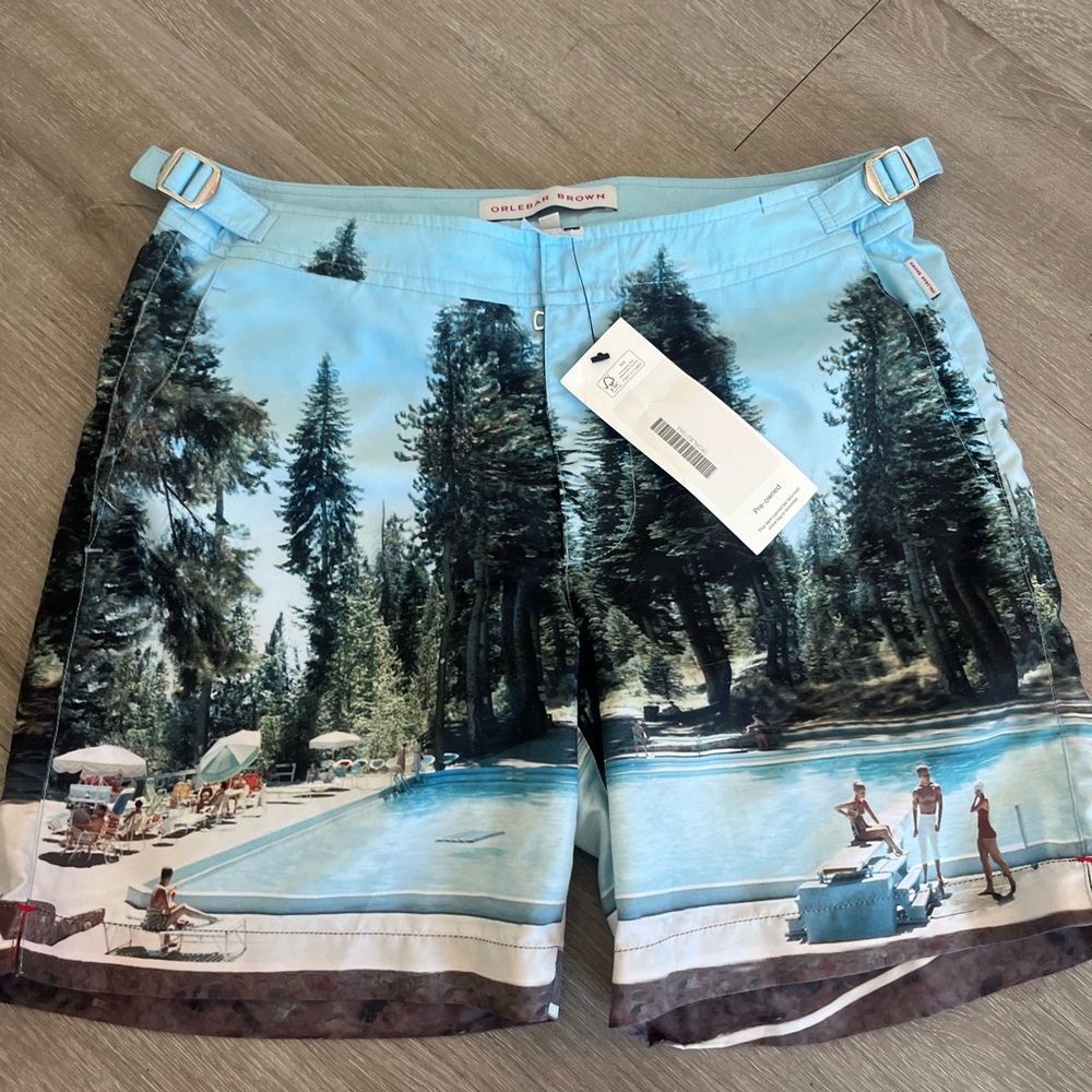Orlebar Brown swim trunks size 28